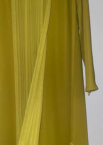 Armine Kadın Haki Piliseli Tunik - Görsel 2