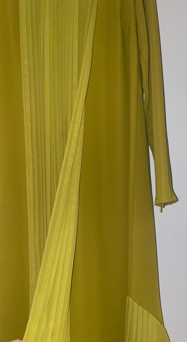 Armine Kadın Haki Piliseli Tunik - Görsel 2