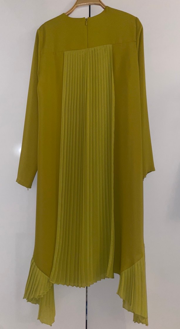 Armine Kadın Haki Piliseli Tunik - Görsel 4