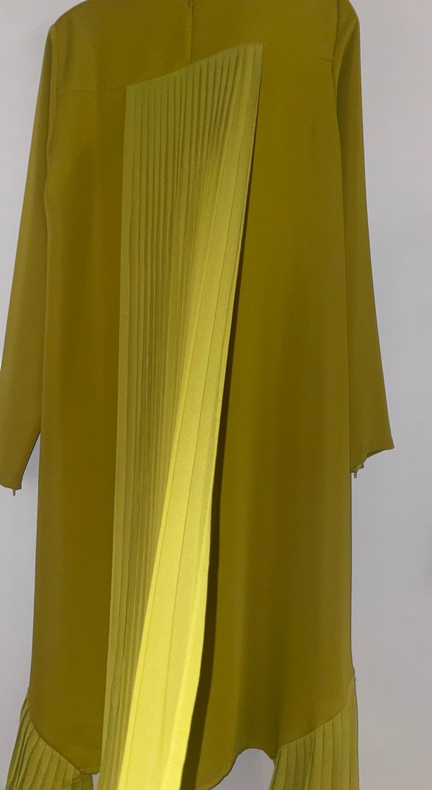 Armine Kadın Haki Piliseli Tunik - Görsel 5