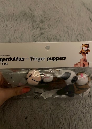 5 Parça Parmak Kuklası Seti - Görsel 2