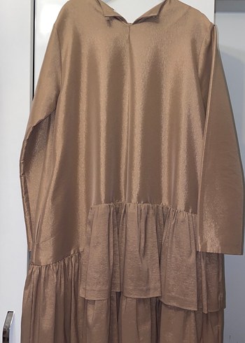 Bej Midi Kadın Tunik - Görsel 3