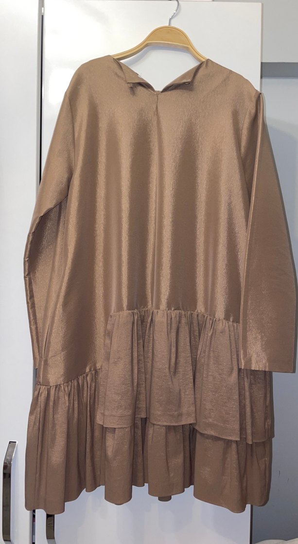 Bej Midi Kadın Tunik - Görsel 3