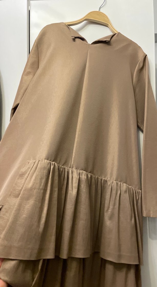 Bej Midi Kadın Tunik - Görsel 2