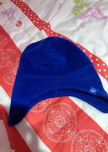 Erkek Çocuk Mavi Örgü Eldiven, şapka, kaşkol - Görsel 6