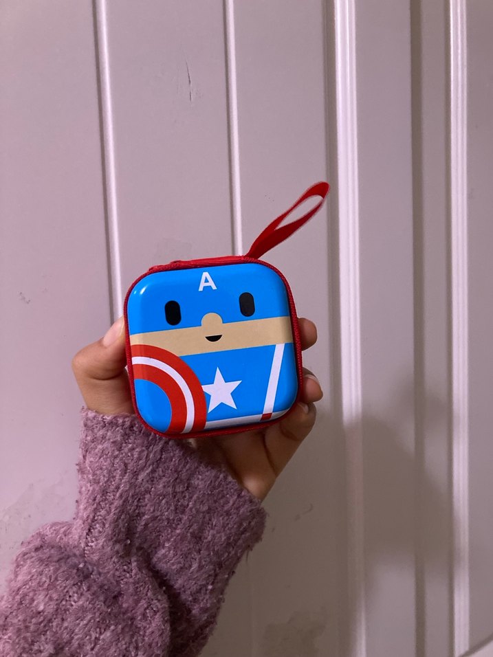 Çocuklar için Renkli Pop Kültür demir kutu Cüzdanı - Görsel 3