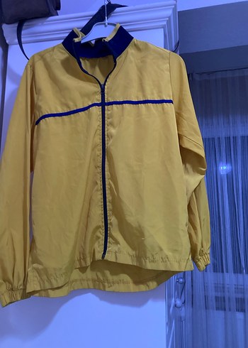 Parlak Sarı, Uzun Kollu yağmurluk - Görsel 2