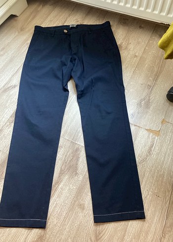 Lacivet kumaş pantolon - Görsel 3