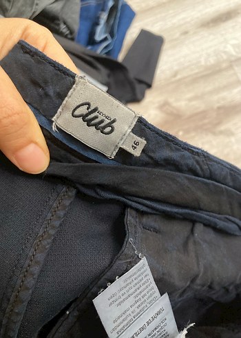 Lacivet kumaş pantolon - Görsel 4