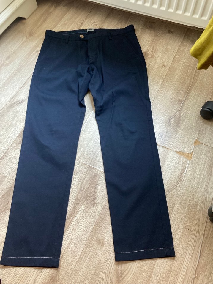 Lacivet kumaş pantolon - Görsel 3