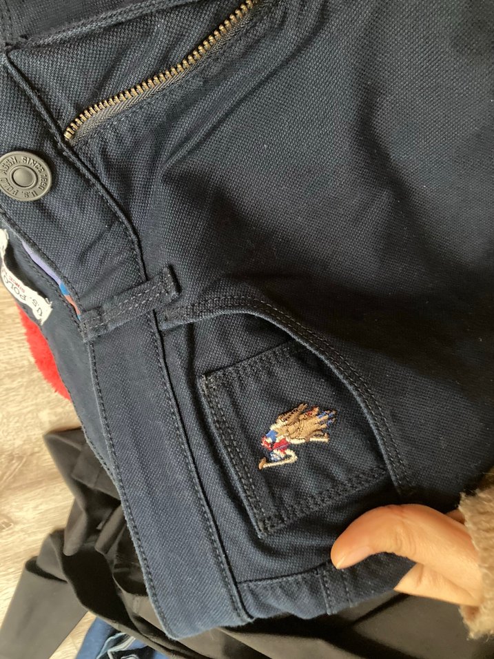 U.S. Polo Assn. Erkek Lacivert kumaş Pantolon - Görsel 4