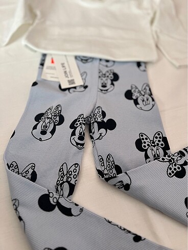 Mickey Baskılı Tayt