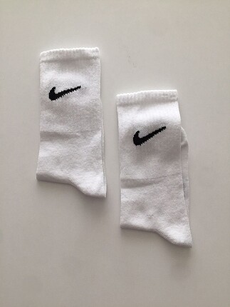Nike beyaz çorap