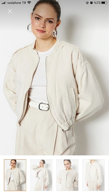 Trendyol & Milla Oversize bomber ceketMont
