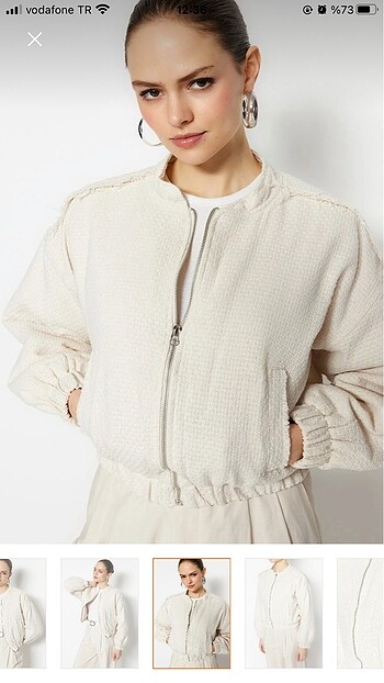 Oversize bomber ceketMont
