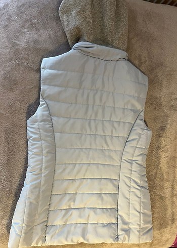 LCW Gri Fermuarlı Kadın Yelek - Görsel 3