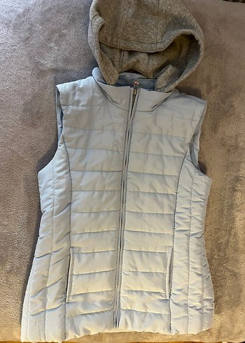 LCW Gri Fermuarlı Kadın Yelek - Görsel 2