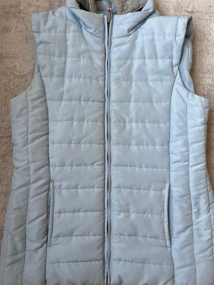 LCW Gri Fermuarlı Kadın Yelek - Görsel 4