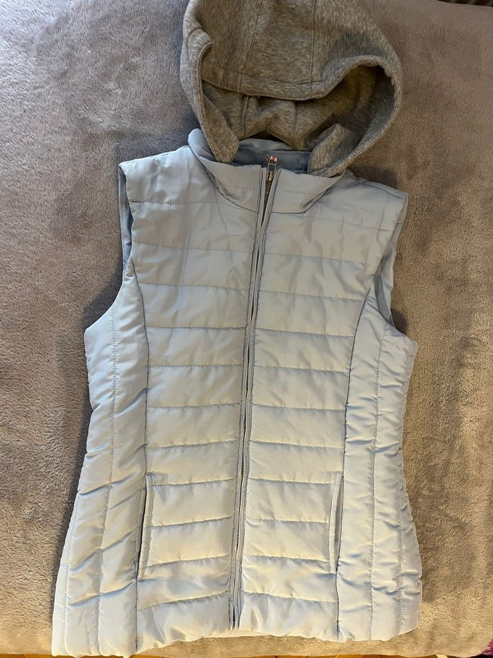 LCW Gri Fermuarlı Kadın Yelek - Görsel 2