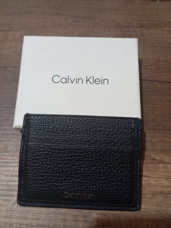 Calvin Klein Siyah Parlak Erkek Cüzdanı - Görsel 2