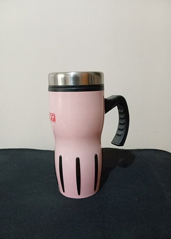 Pastel Pembe OGGI Çocuk Termosu - Görsel 2