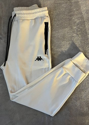 Kappa Beyaz Erkek Eşofman Altı - Görsel 3