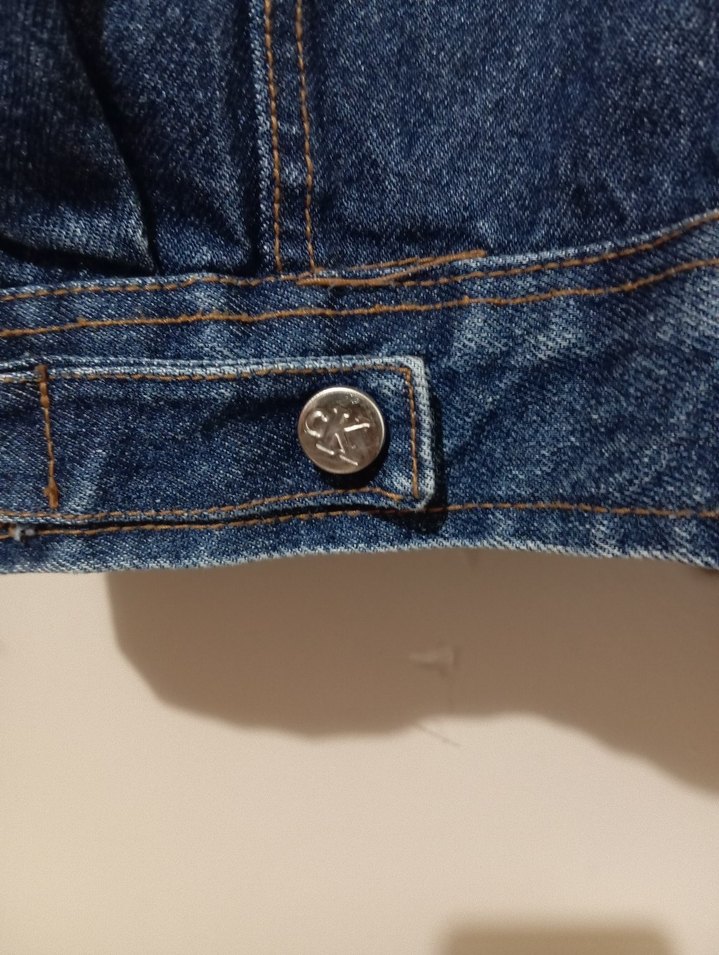 Calvin Klein Kadın Kot Ceket - Görsel 3