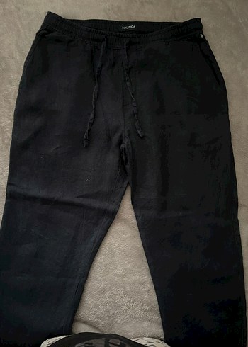 Nautica keten gömlek pantolon takım faturalı - Görsel 4