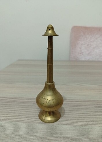 Vintage art company pirinç buhurdanlik 