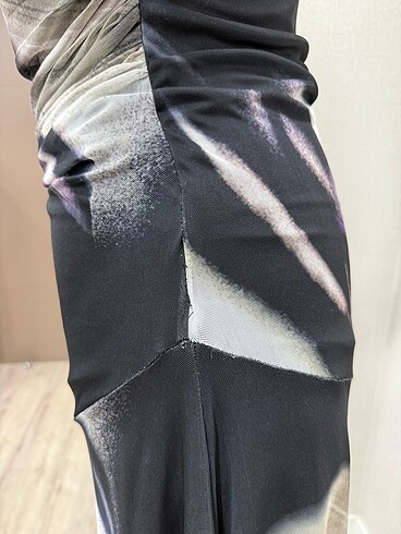 Asimetrik elbise - Görsel 7