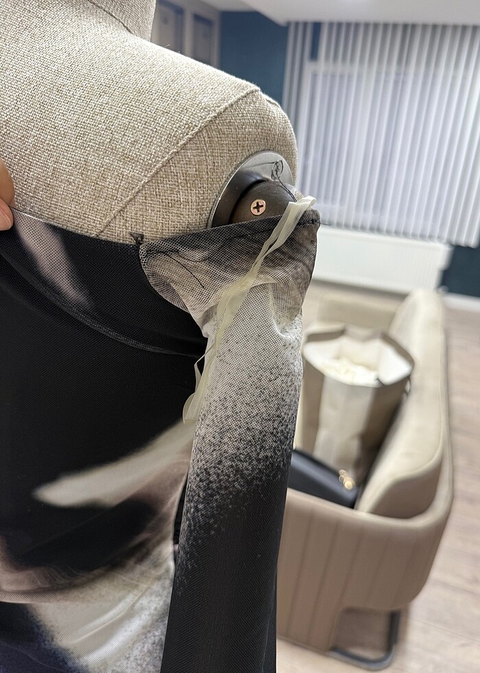 Asimetrik elbise - Görsel 5