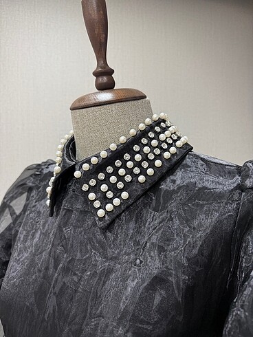 Tüllü astarlı elbise - Görsel 5