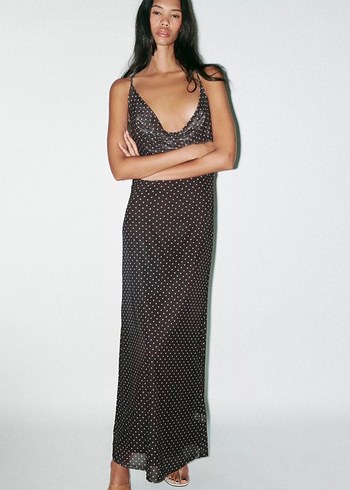 Zara puantiye elbise - Görsel 2