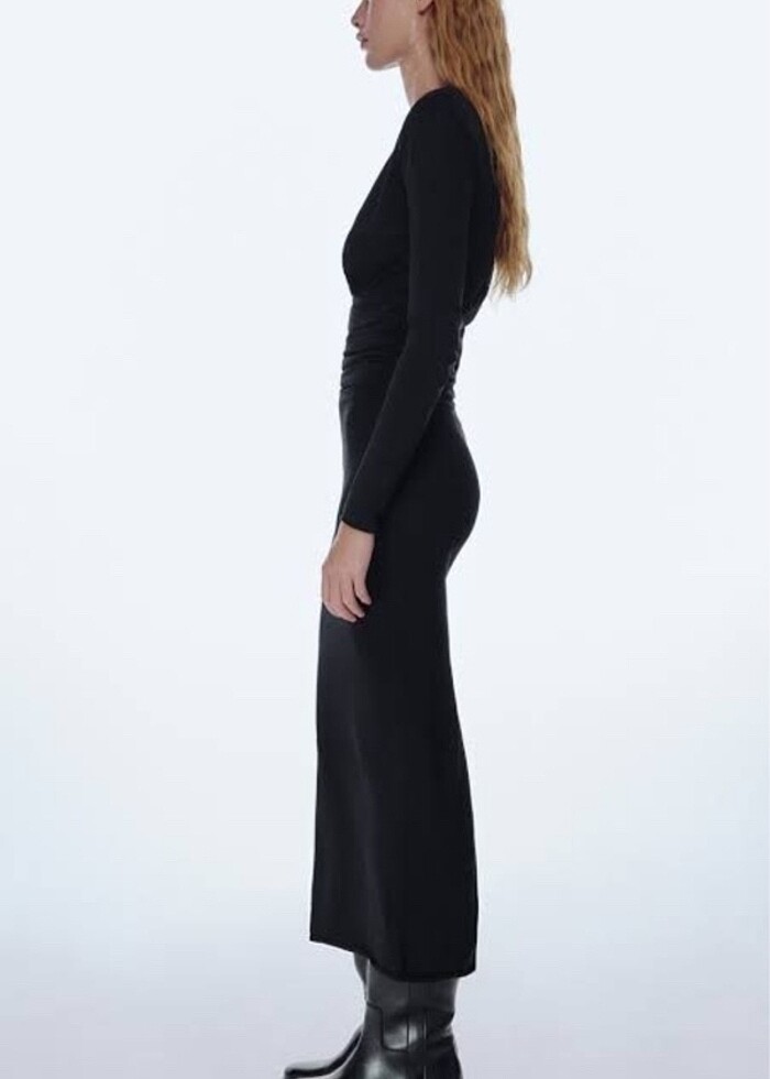 Zara transparan elbise - Görsel 3