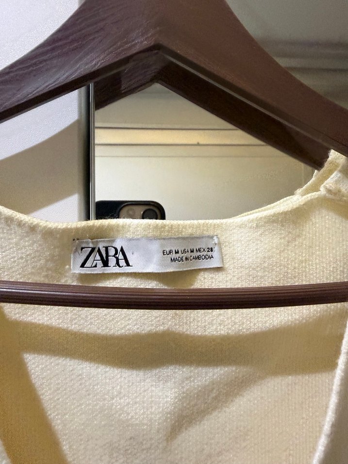 Zara dokuma yelek - Görsel 3