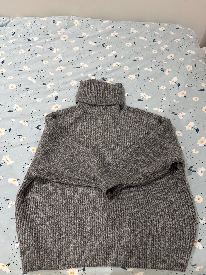 Zara boğazlı kazak - Görsel 2