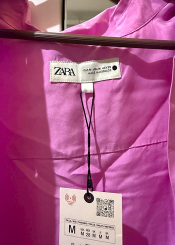 Zara ipek gömlek - Görsel 4