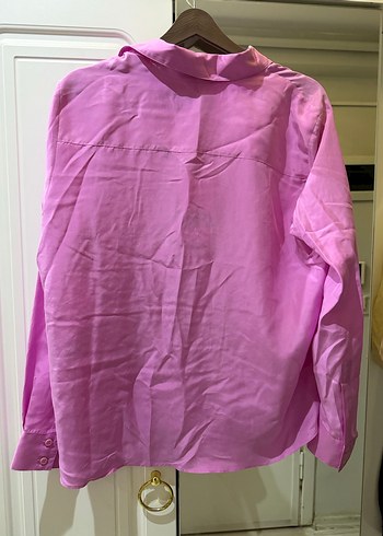 Zara ipek gömlek - Görsel 5
