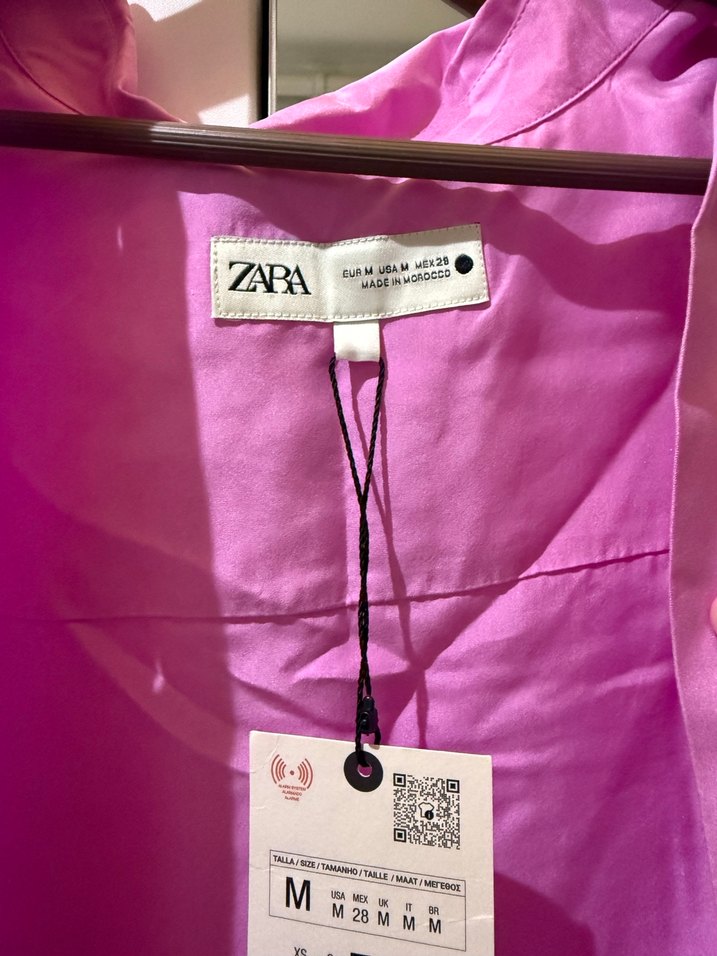 Zara ipek gömlek - Görsel 4