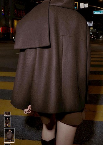 Zara yün kaban - Görsel 4