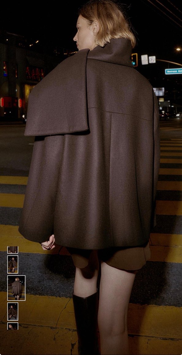 Zara yün kaban - Görsel 4