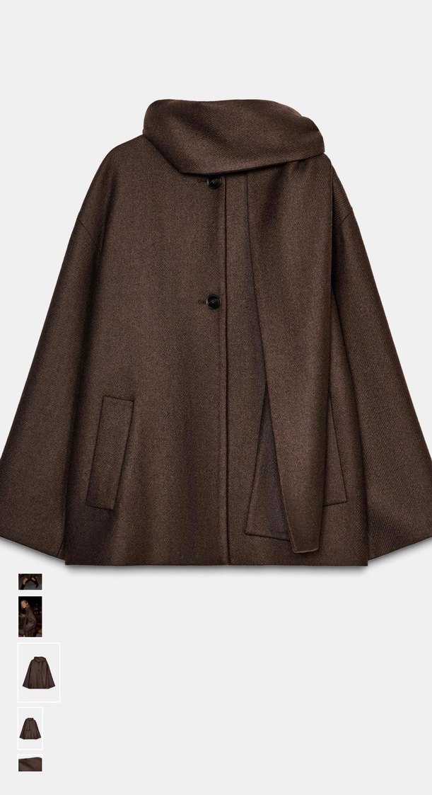 Zara yün kaban - Görsel 5