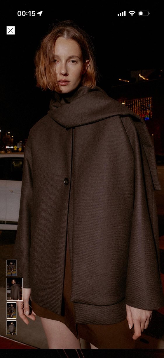 Zara yün kaban - Görsel 2