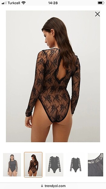 Mango Mango tül body