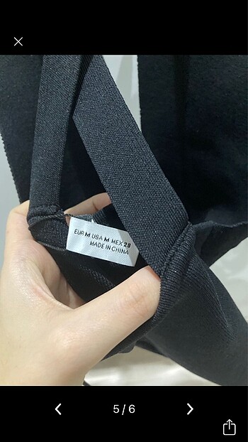 Zara kruvaze halter yaka örme top - Görsel 5