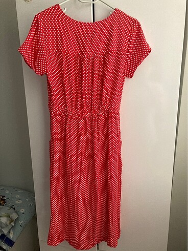 xs Beden Anthropologie kırmızı elbise