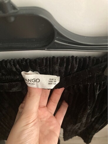 Mango siyah mini etek - Görsel 2