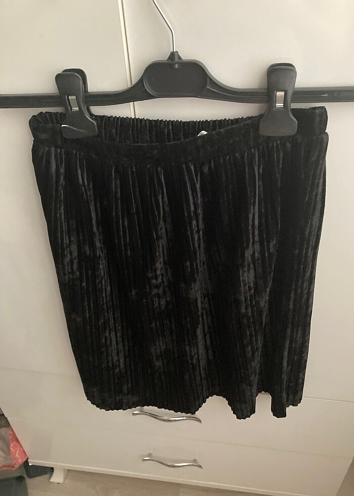 Mango siyah mini etek - Görsel 3