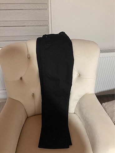 Zara siyah kot pantolon - Görsel 3