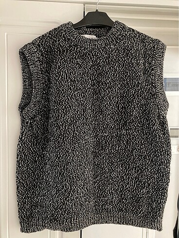 Zara oversize örgü süveter - Görsel 5